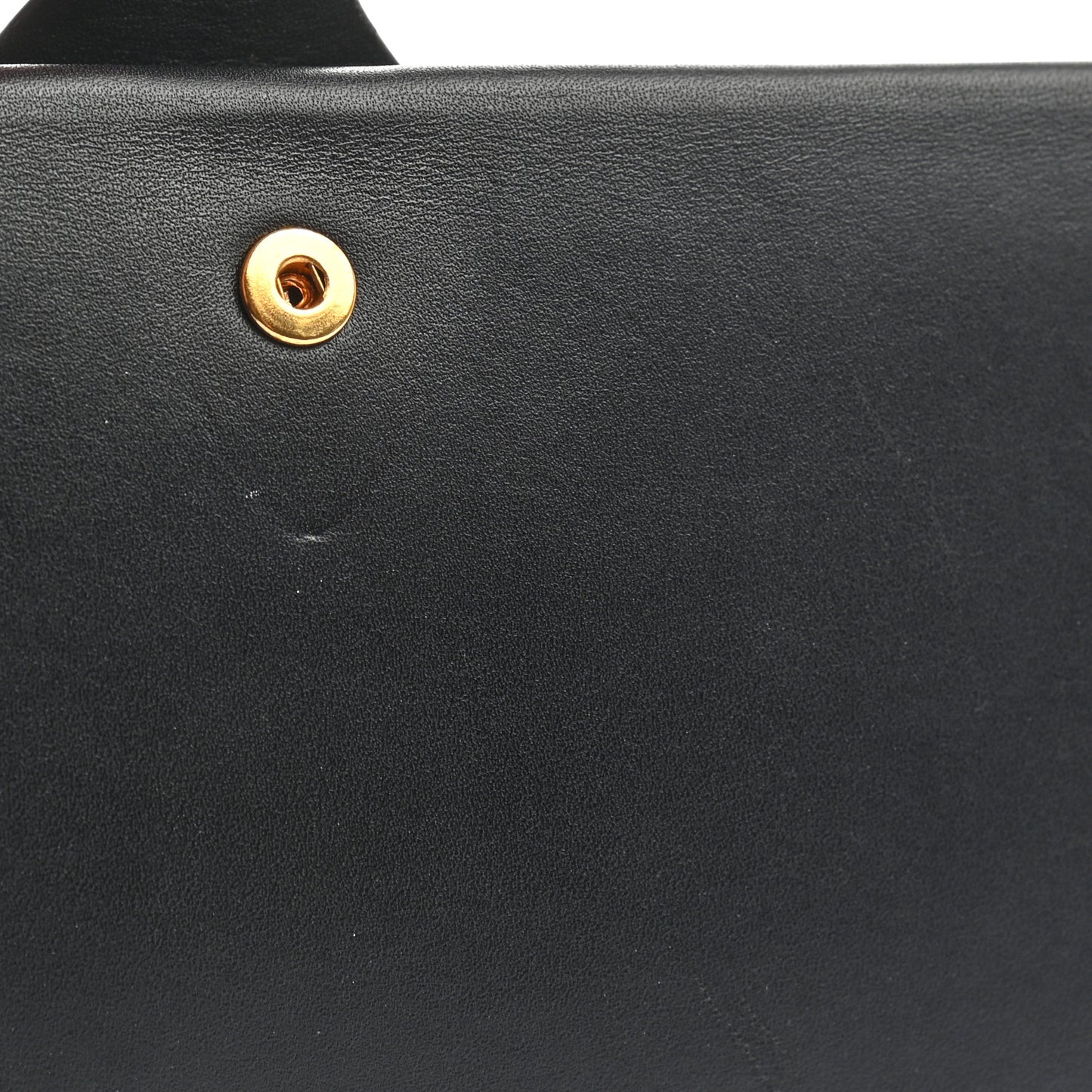 Calfskin Harlow Long Wallet Black