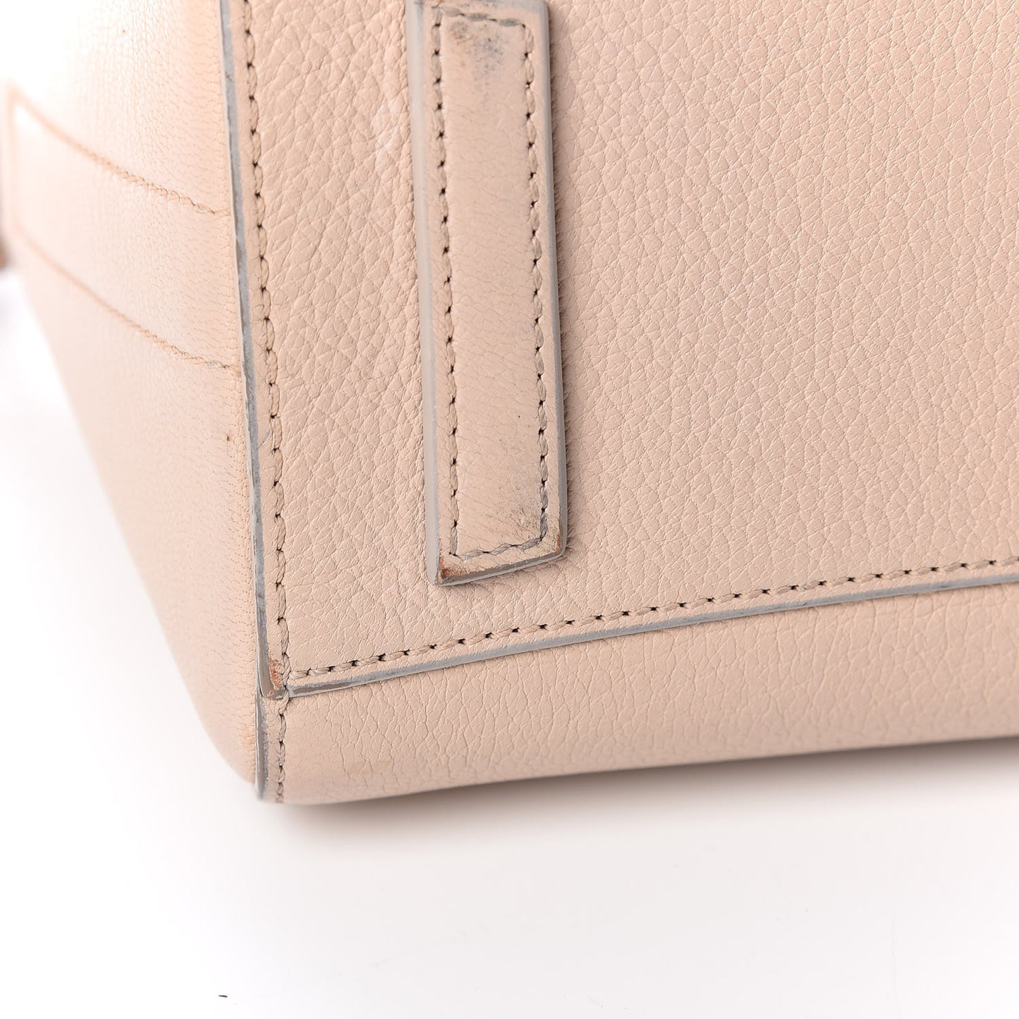 Sugar Goatskin Mini Antigona Nude Pink