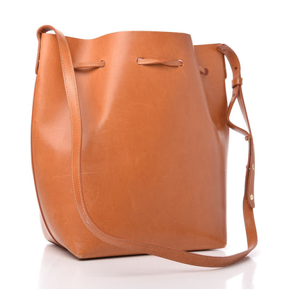 Mansur Gavriel Vegetable Tanned Calfskin Bucket Bag Cammello Rosa 3 of 8