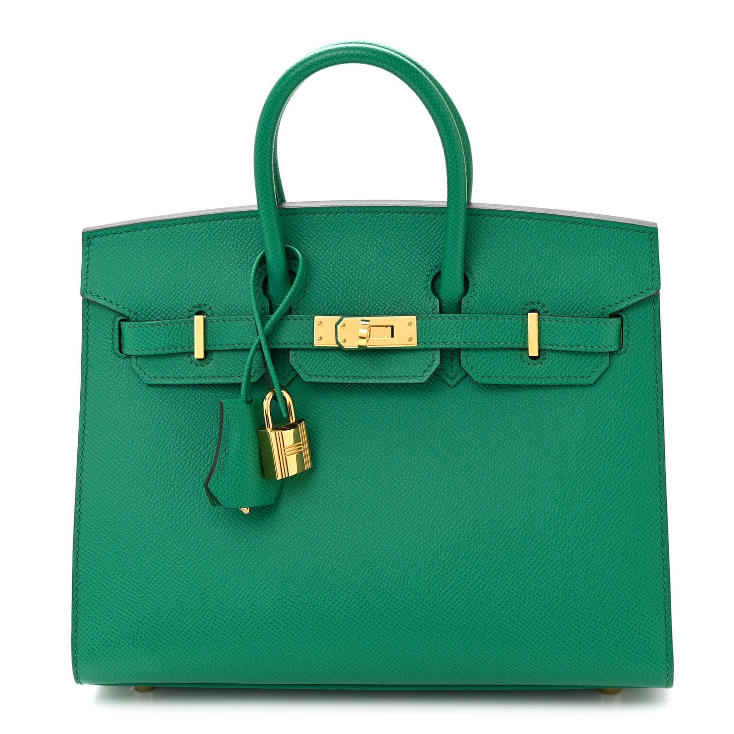 Epsom Birkin Sellier 25 Vert Jade