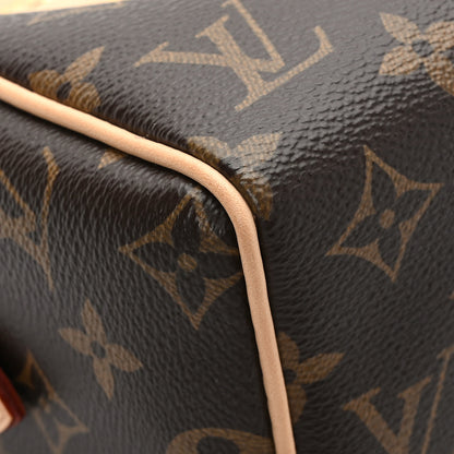 Louis Vuitton Monogram Speedy Bandouliere 20 Black 7 of 10
