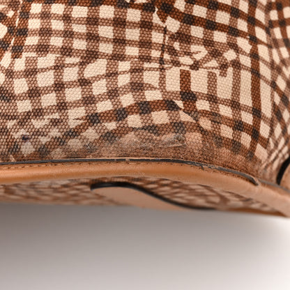 MCM Visetos Large Liz Reversible Shopper Tote Cognac 21 of 24