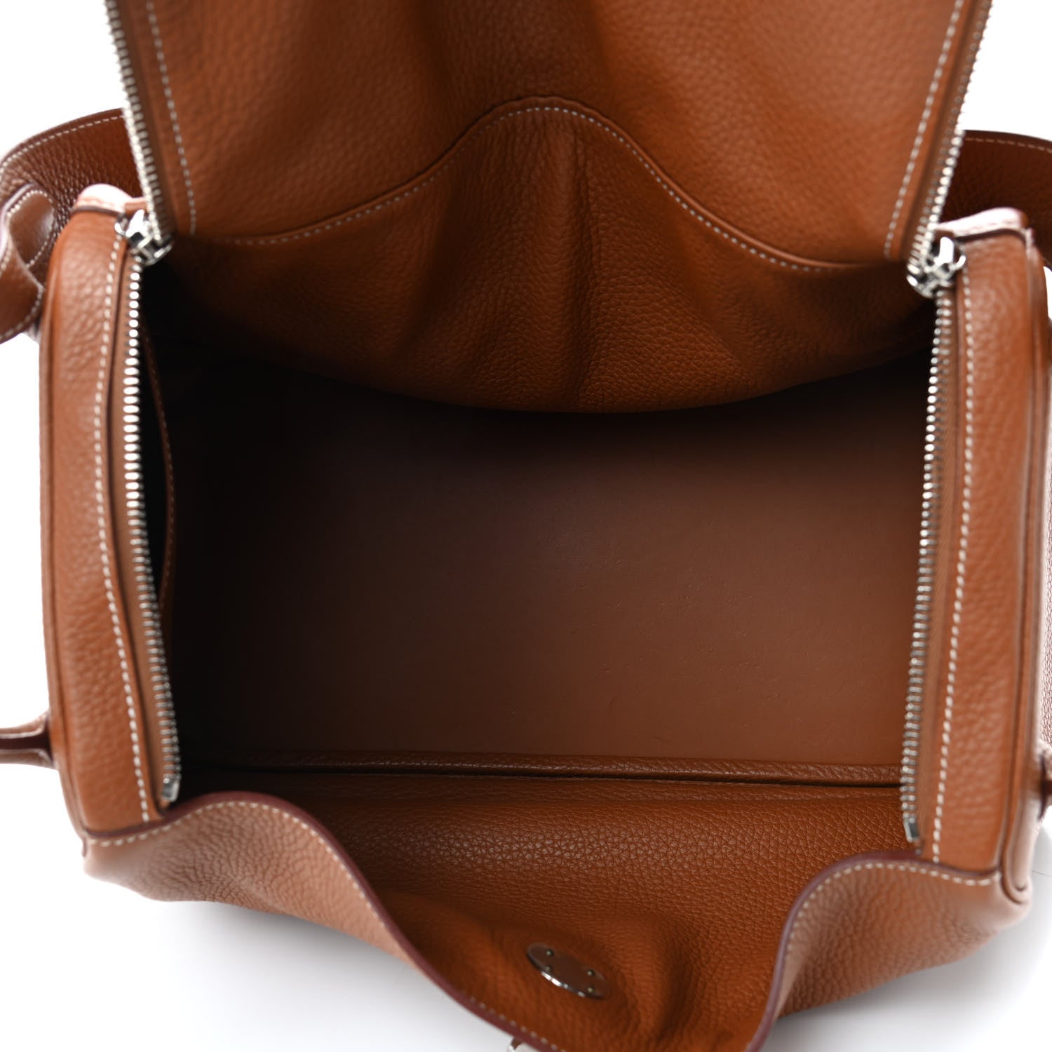 Hermes Taurillon Clemence Lindy 34 Gold 4 of 4