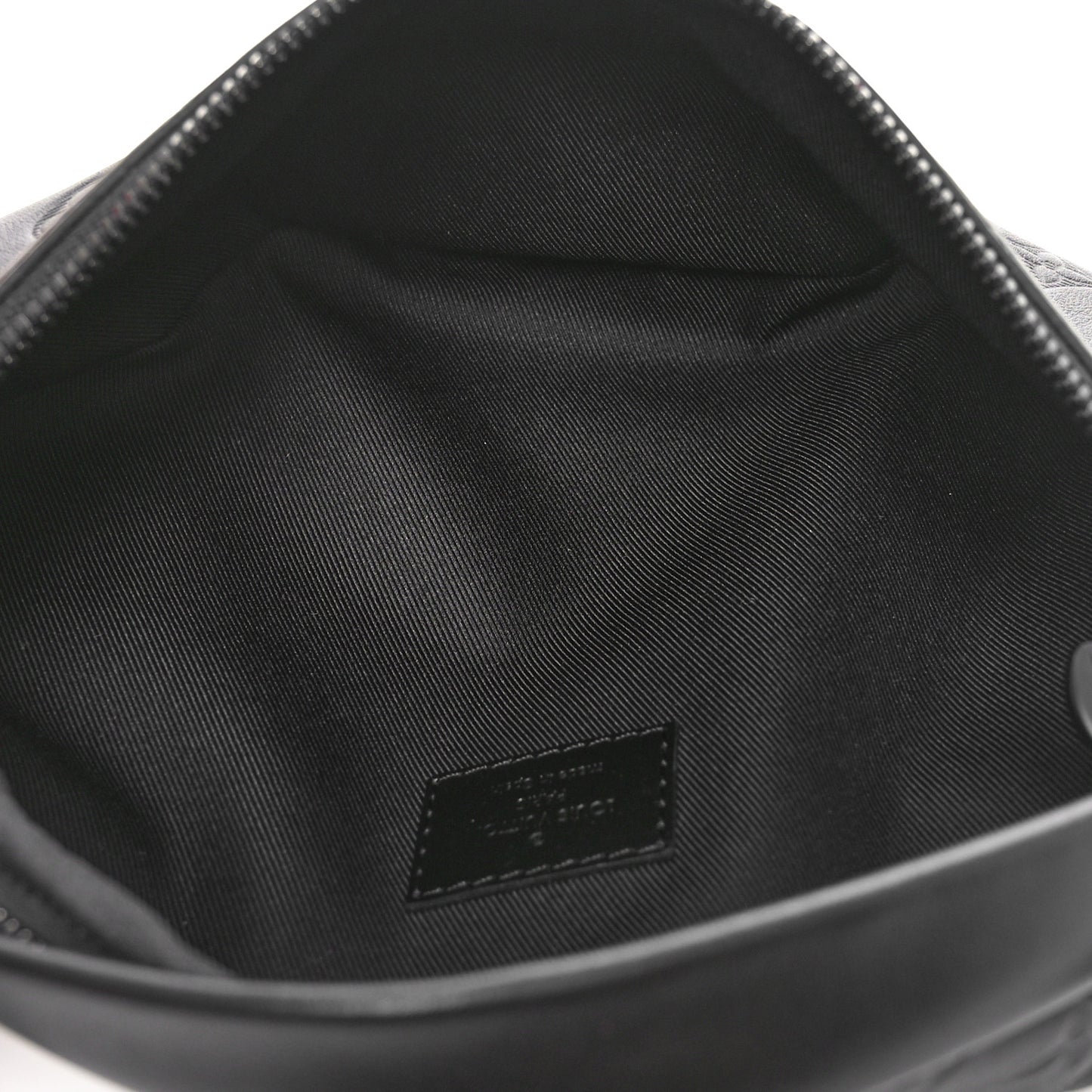 Calfskin Monogram Shadow Discovery Bumbag Black