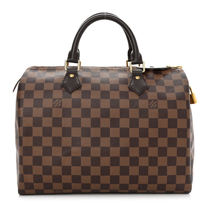 Louis Vuitton Damier Ebene Speedy 30 1 of 11