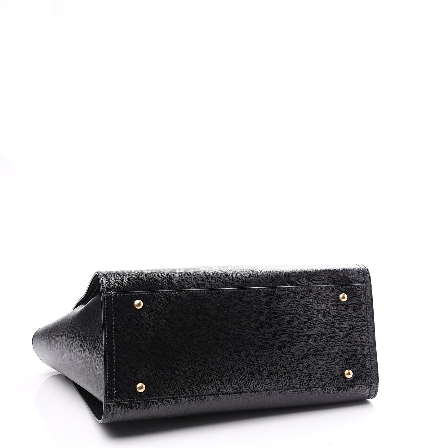 Caviar Small Studded Deauville Tote Black