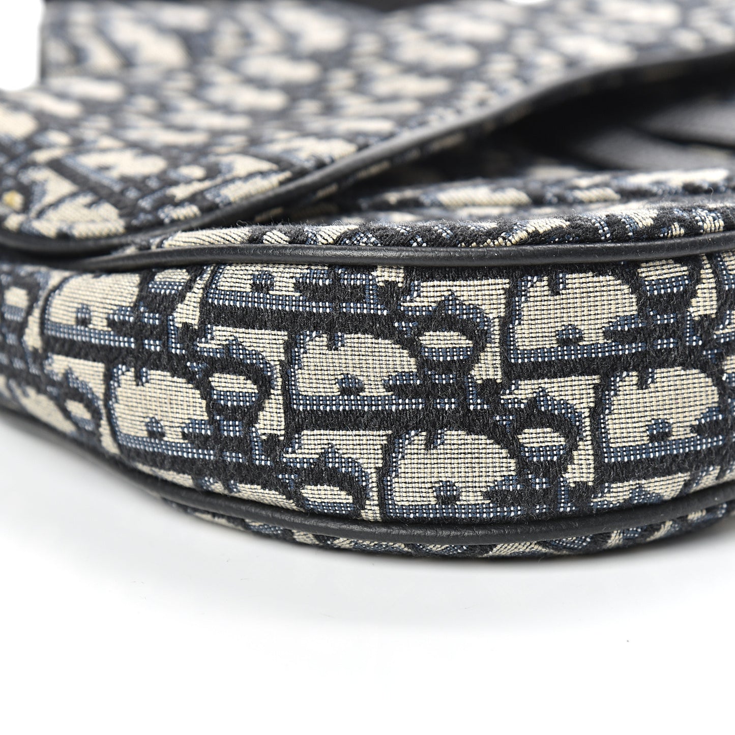 Oblique Mens Saddle Bag Blue