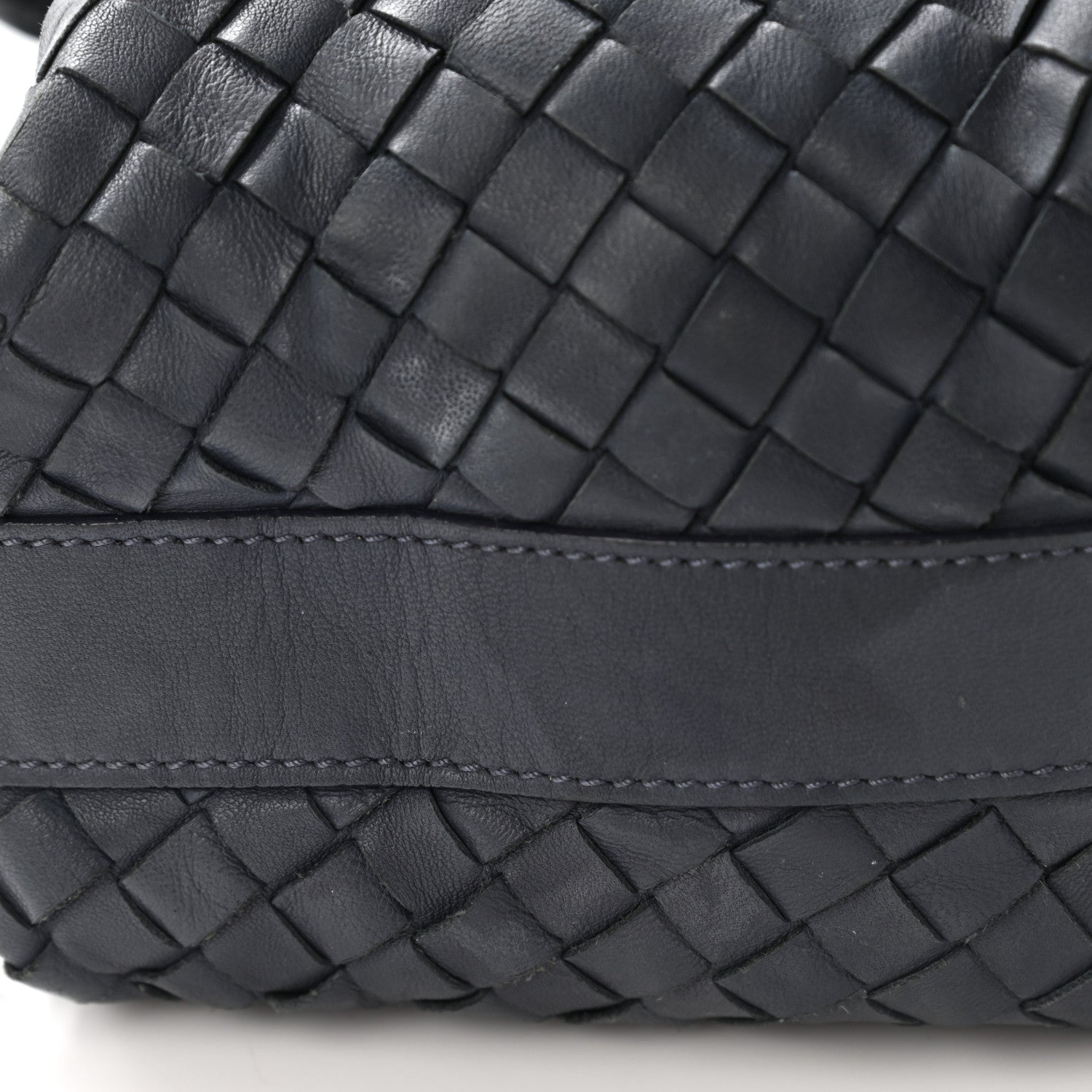 Bottega Veneta Nappa Intrecciato Large Cosmetic Case Ebano 17 of 19