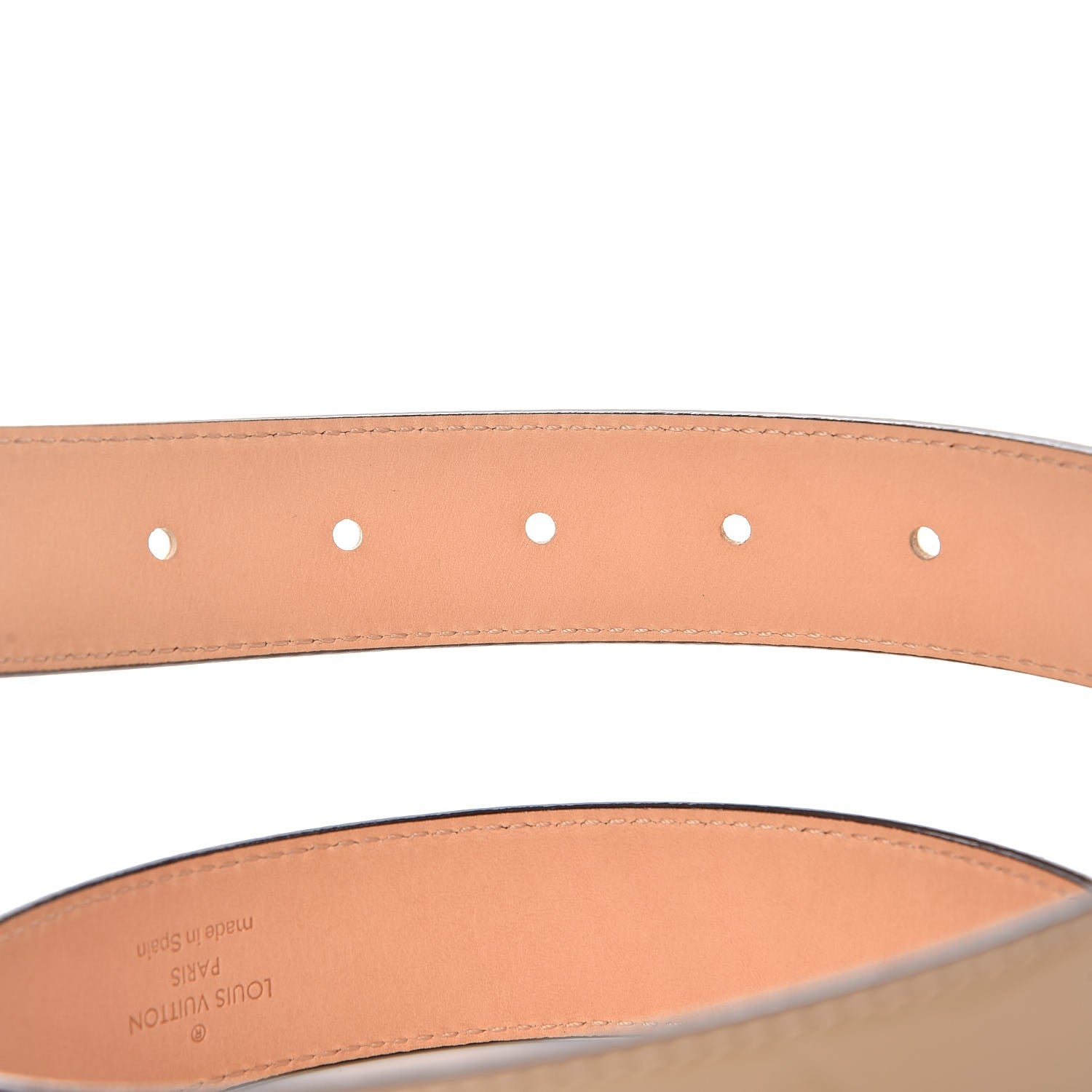 Louis Vuitton Vernis 30mm Comete Belt 85 34 Dune 5 of 8