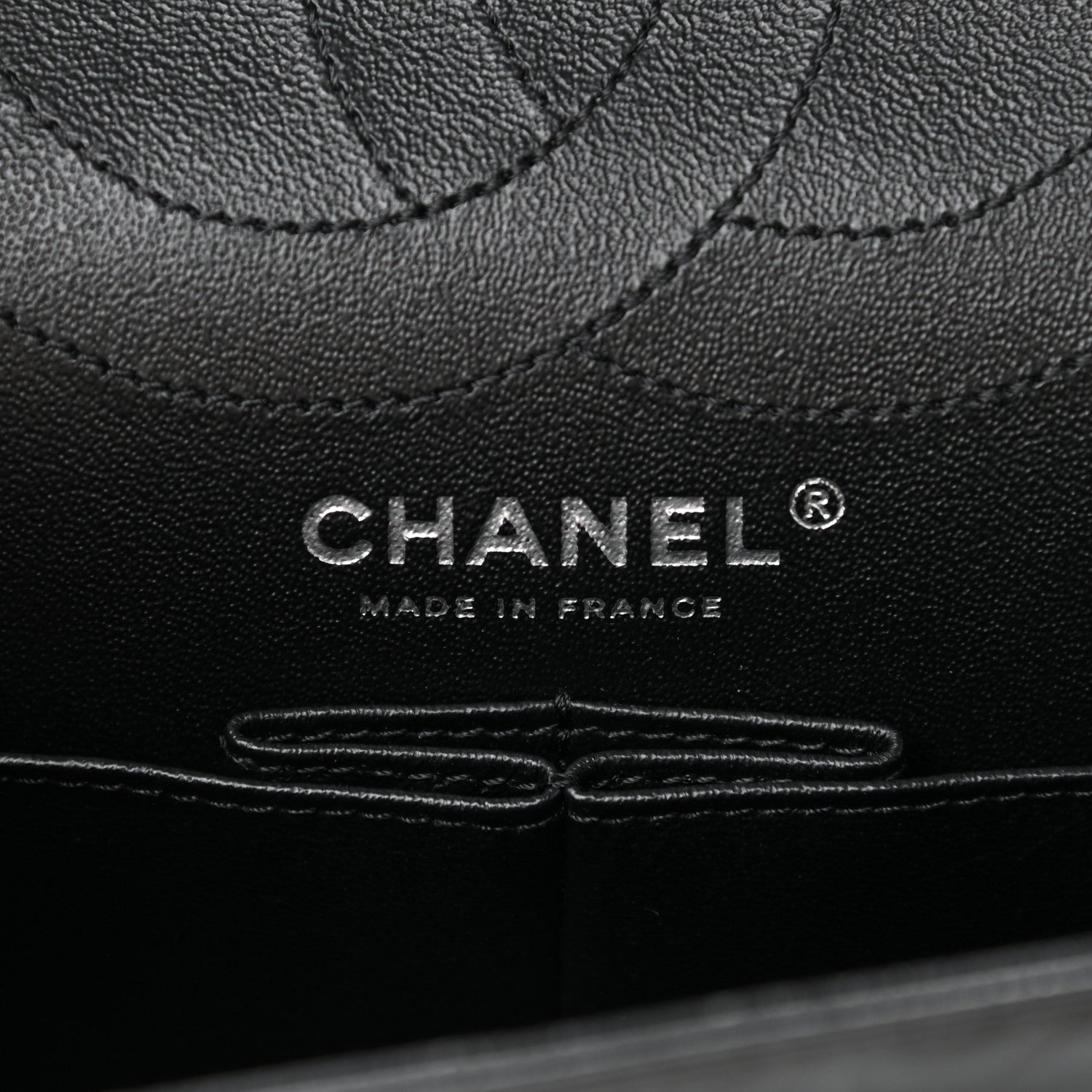 Chanel Aged Calfskin Chevron Quilted 2.55 Reissue 226 So Black 6 of 10