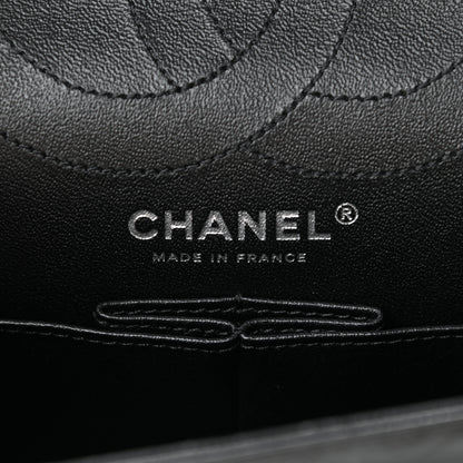Chanel Aged Calfskin Chevron Quilted 2.55 Reissue 226 So Black 6 of 10