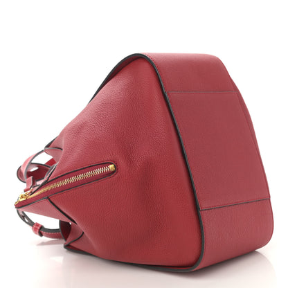 Loewe Calfskin Small Hammock Shoulder Bag Red 3 of 9