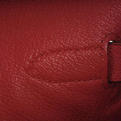 Hermes Courchevel Birkin 40 Rouge 11 of 26