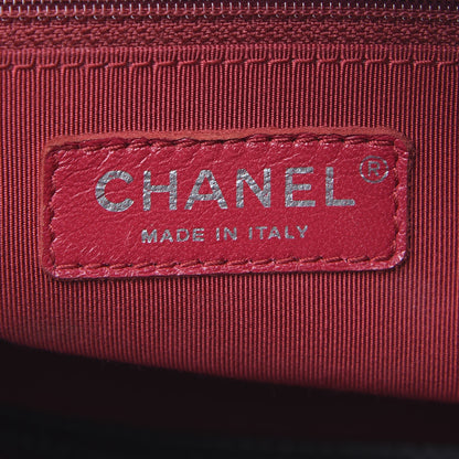 Chanel Aged Calfskin Quilted Medium Gabrielle Hobo Black 8 of 15