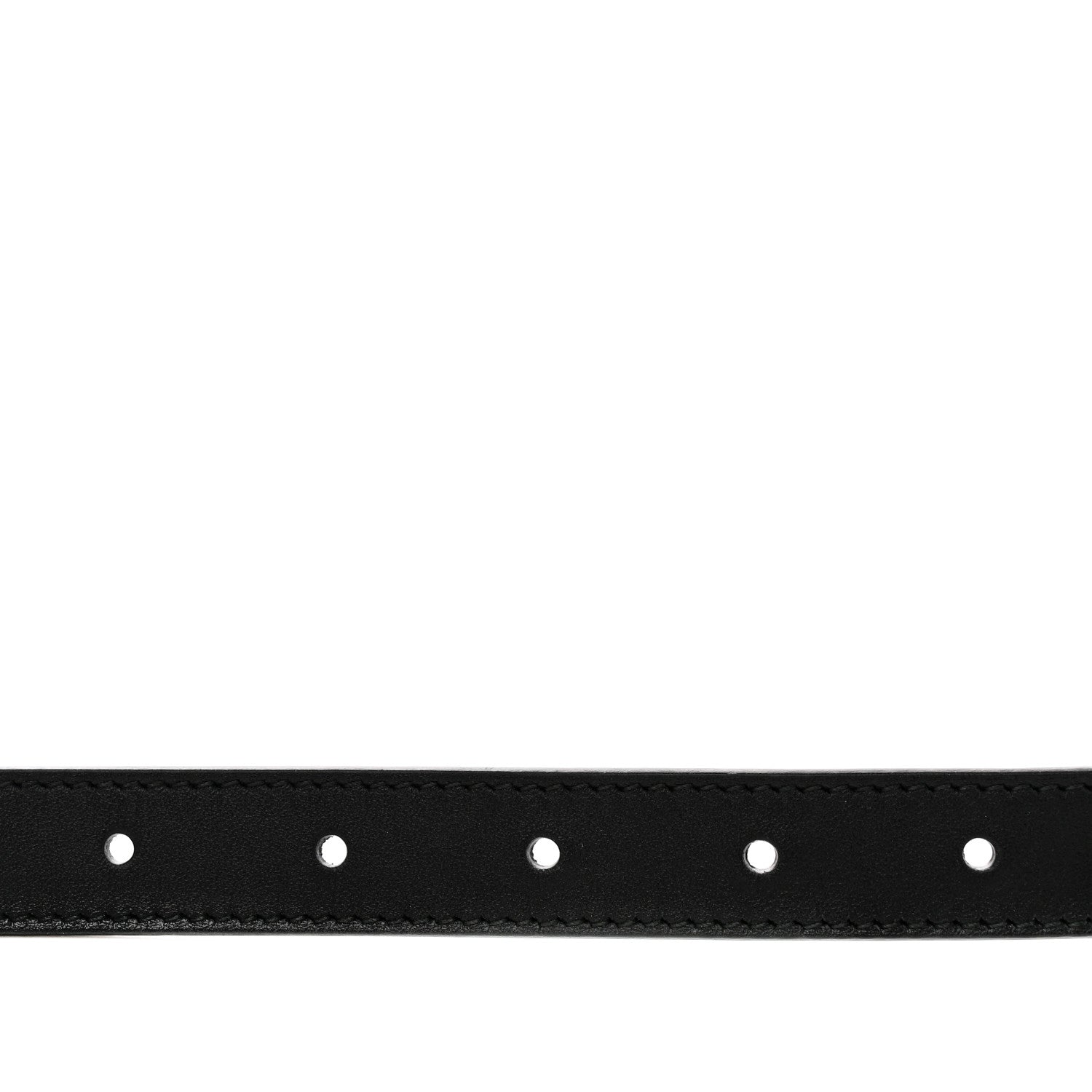 Gucci Calfskin Double G 20mm Belt 75 30 Black 3 of 6