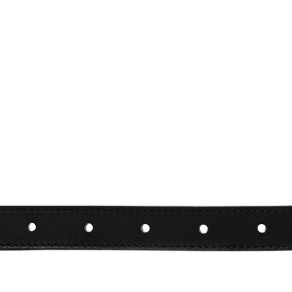 Gucci Calfskin Double G 20mm Belt 75 30 Black 3 of 6
