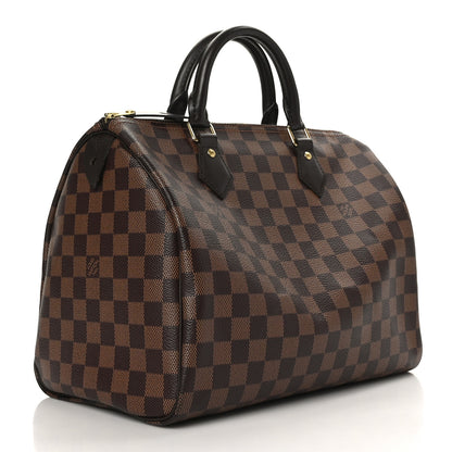 Louis Vuitton Damier Ebene Speedy 30 3 of 11