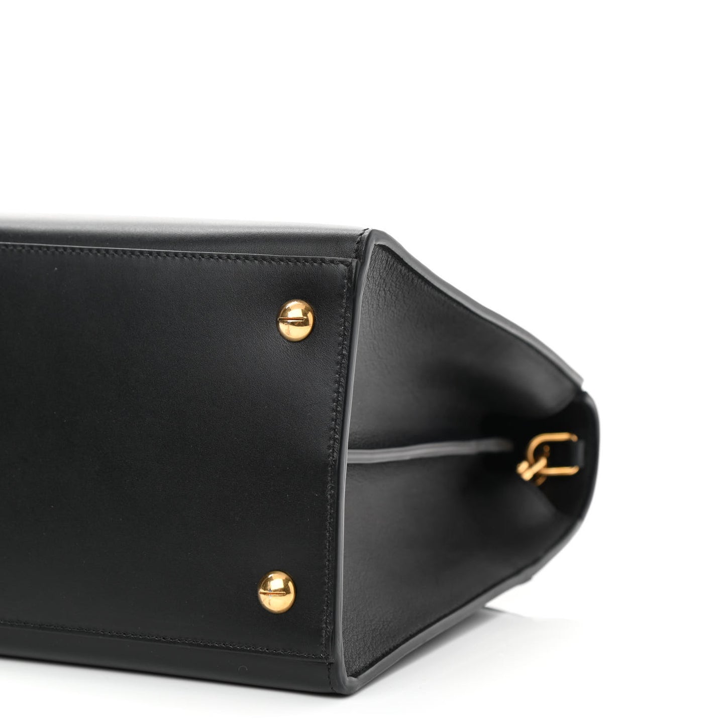 Box Calfskin Medium St. Honore Tote Black