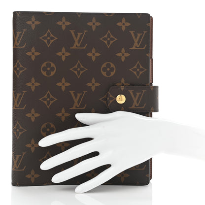 Louis Vuitton Monogram Large Ring Agenda Cover 2 of 6