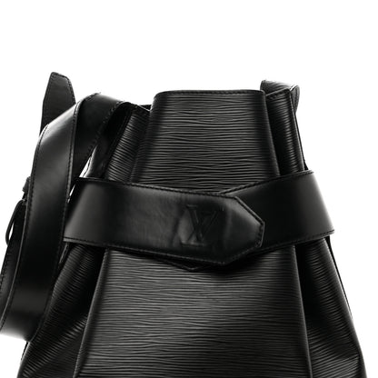 Louis Vuitton Epi Sac D'Epaule GM Black 5 of 10