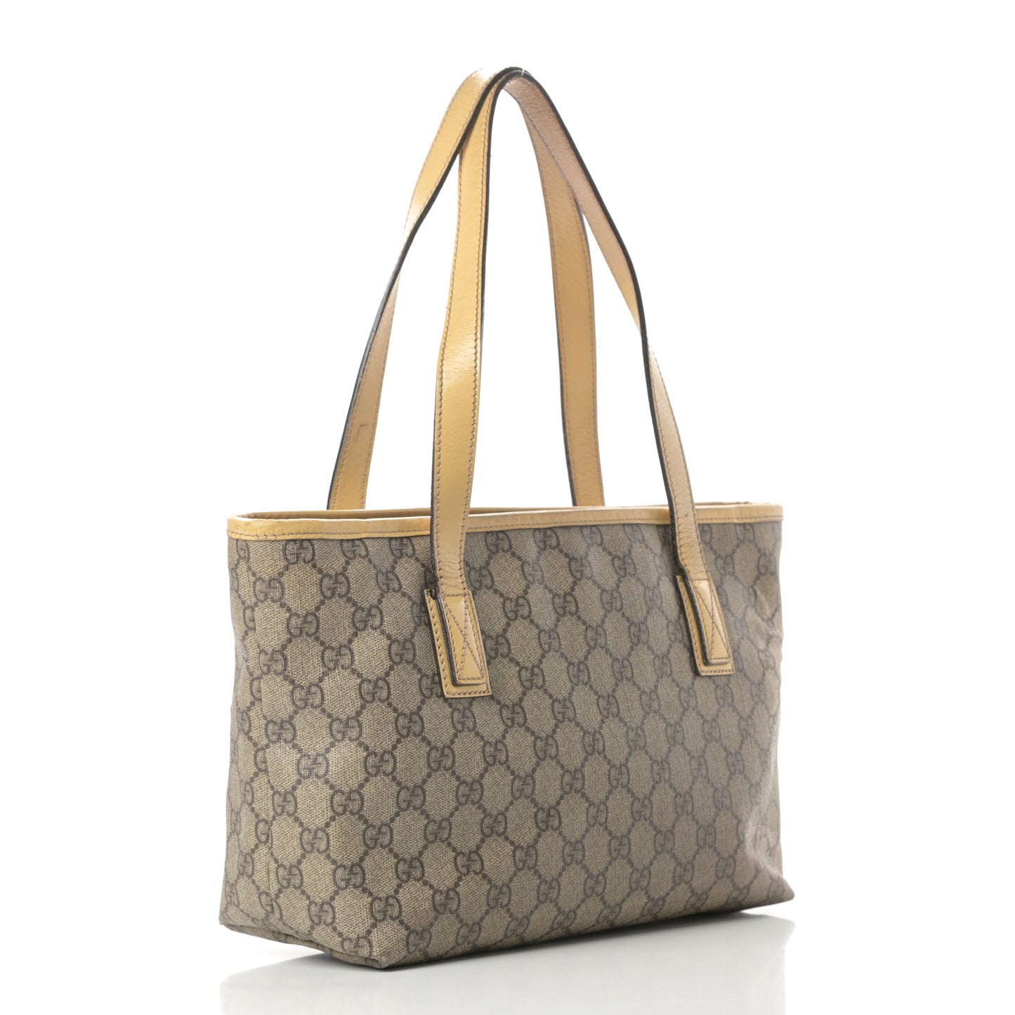 GG Supreme Monogram Small Joy Tote Yellow