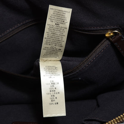 Burberry Haymarket Check Small Orchard Bowling Bag Chocolate 11 of 11