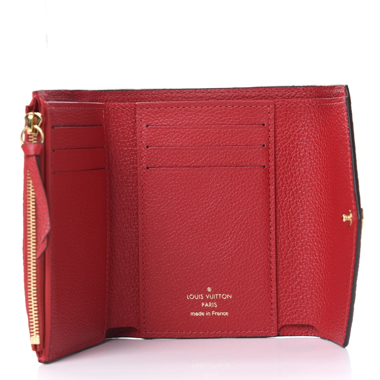Louis Vuitton Empreinte Victorine Wallet Scarlet 5 of 9