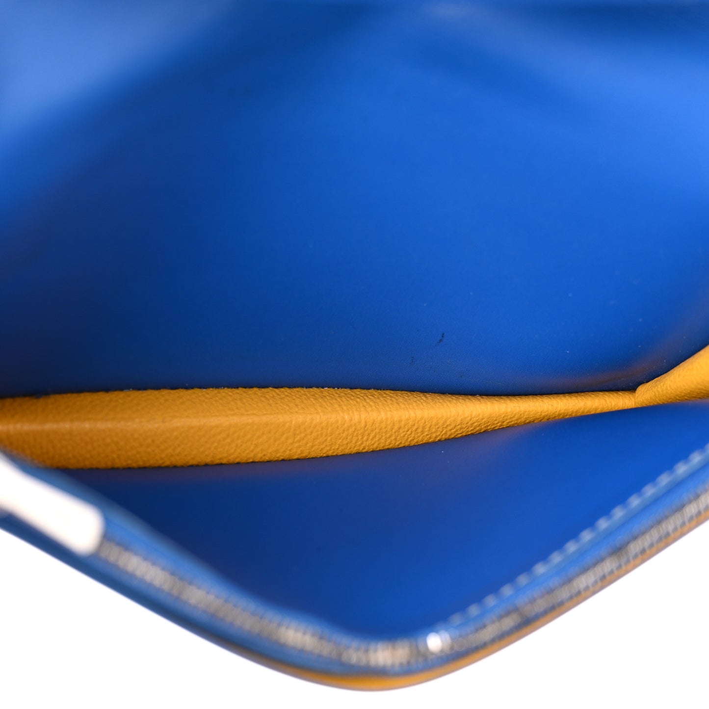 Goyardine Richelieu Wallet Sky Blue