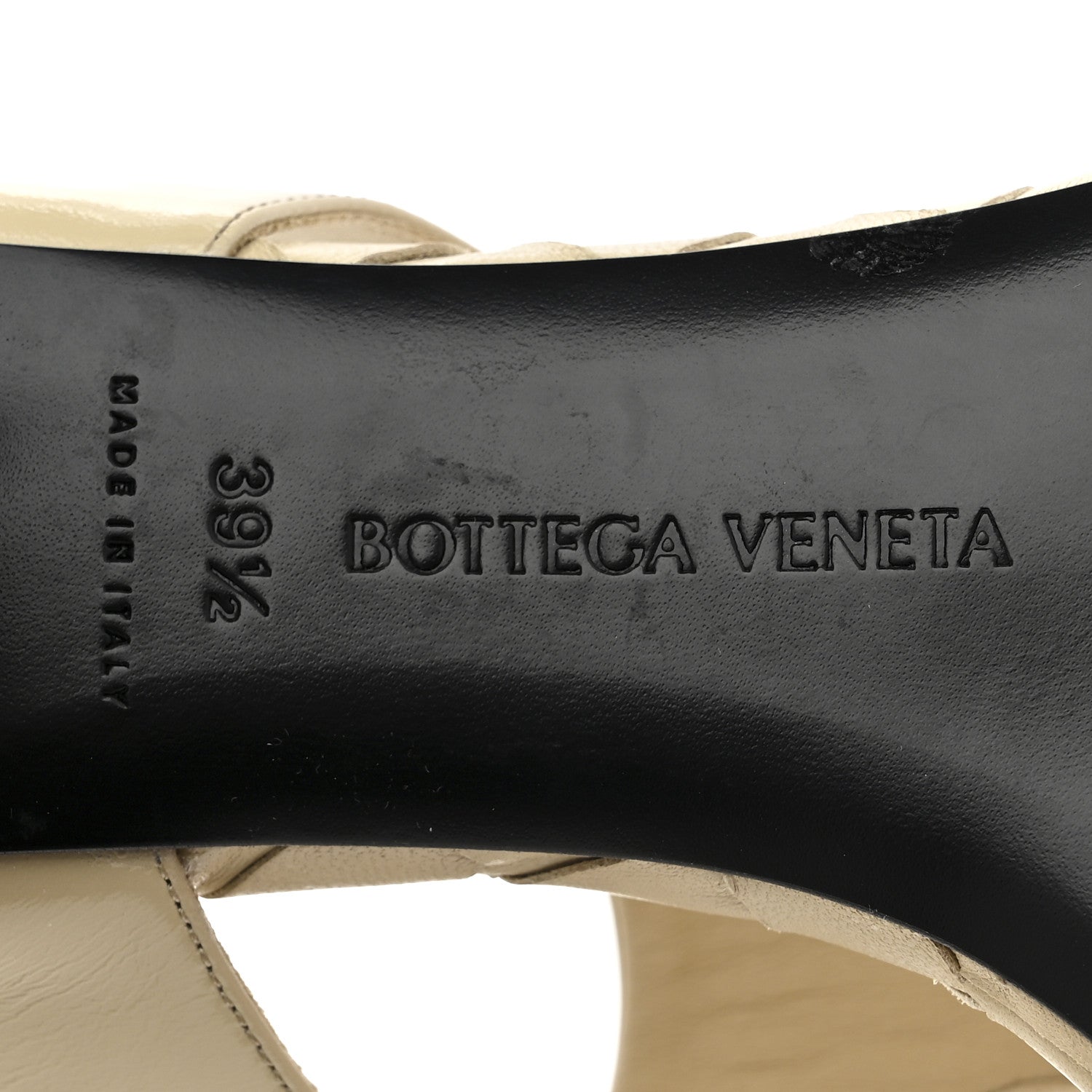 Bottega Veneta Cushion Lux Marella Thong Sandals 39.5 Light Butterscotch 8 of 9