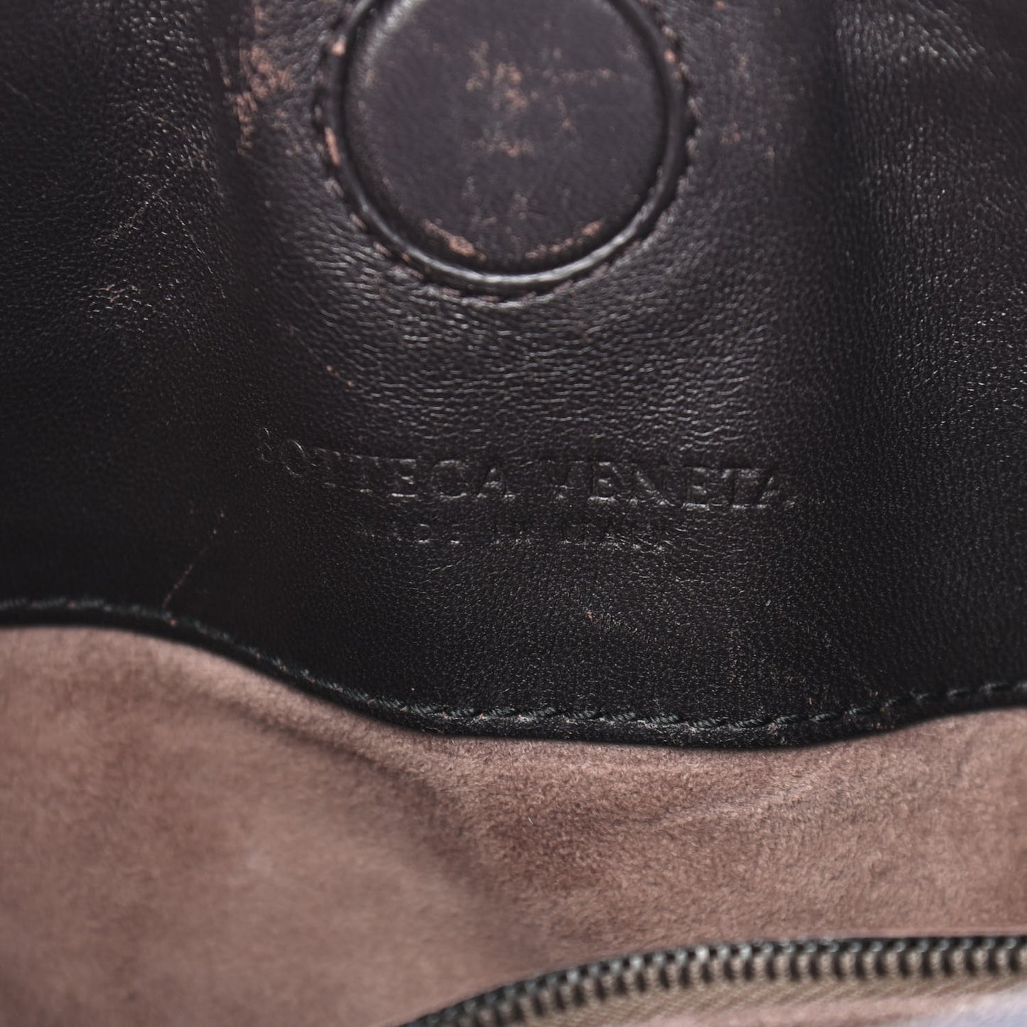 Nappa Intrecciato Satchel Black