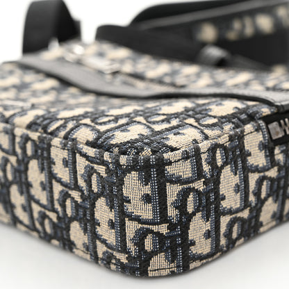 Christian Dior HOMME Oblique Safari Messenger Blue 9 of 10