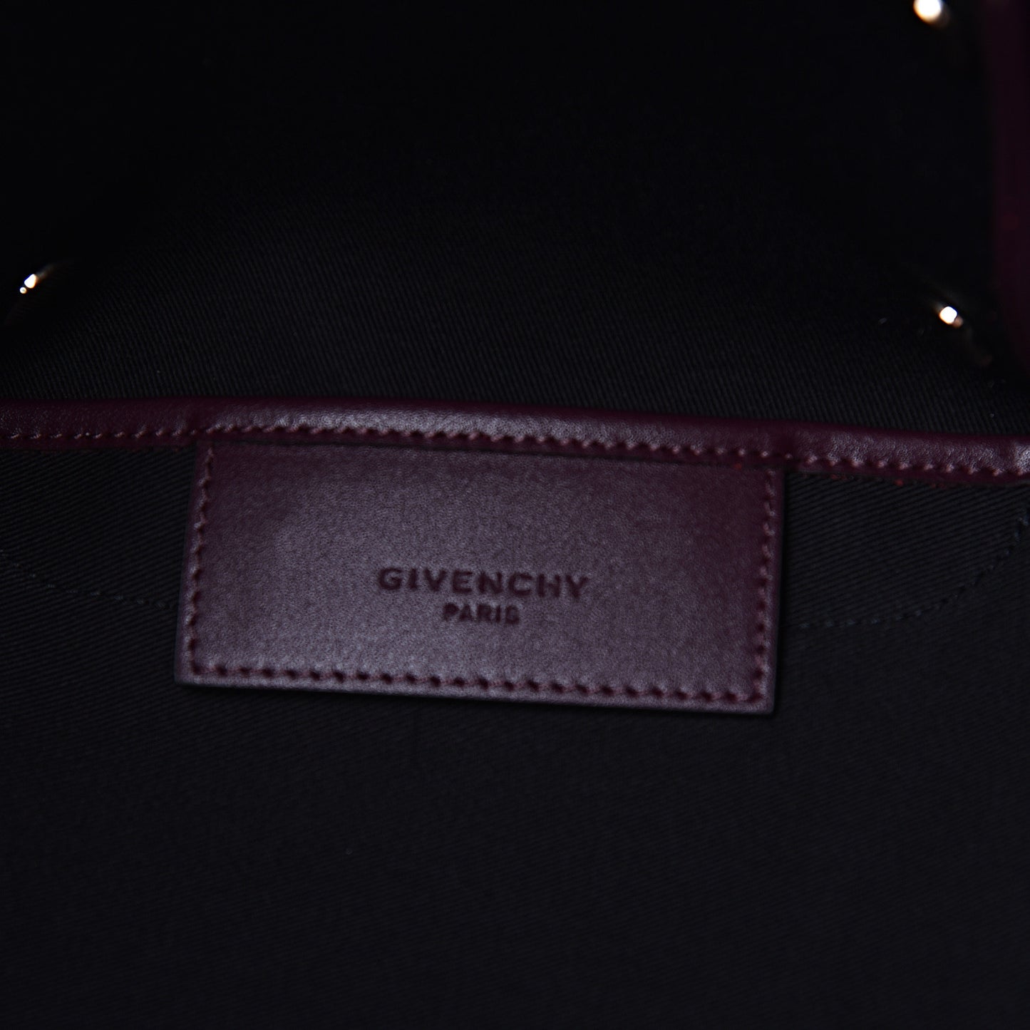 Canvas Large Bond Shopper Tote Aubergine