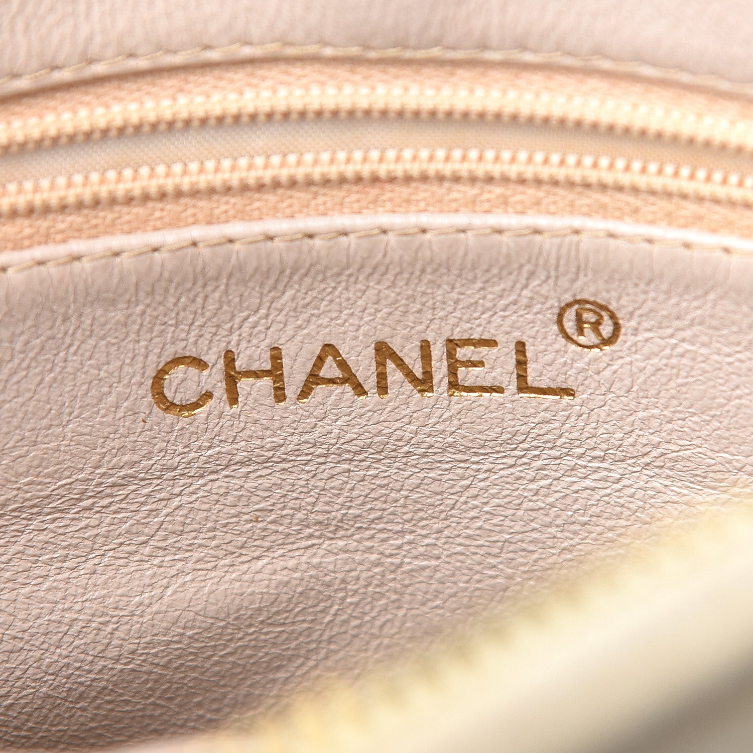 Chanel Lambskin Quilted Tassel Camera Case Pouch Beige 7 of 24
