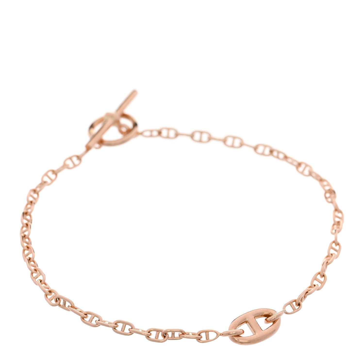 Hermes 18K Rose Gold TPM Farandole Bracelet SH 1 of 4