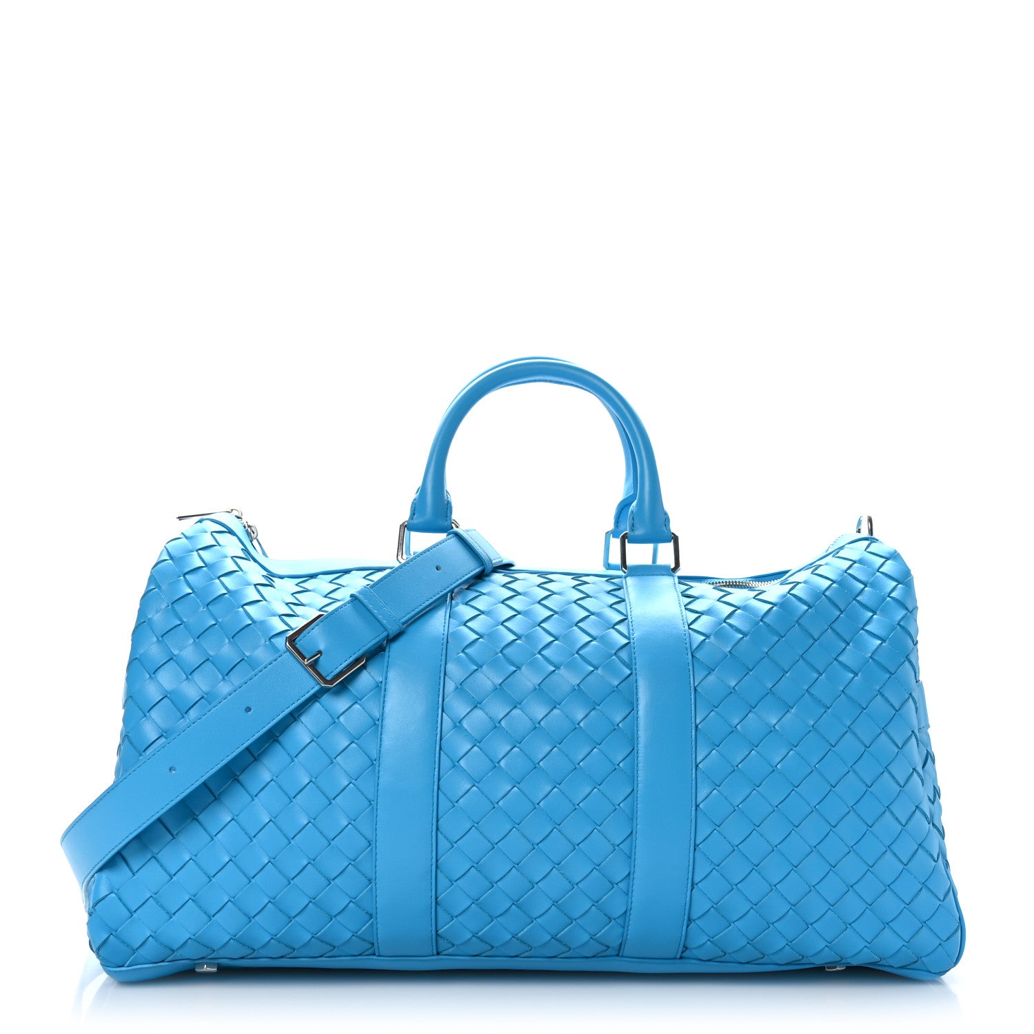 Bottega Veneta Nappa Intrecciato Medium Duffle Bag Pool 2 of 11
