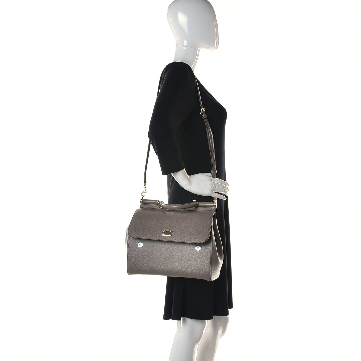 Dauphine Miss Sicily Satchel Grey
