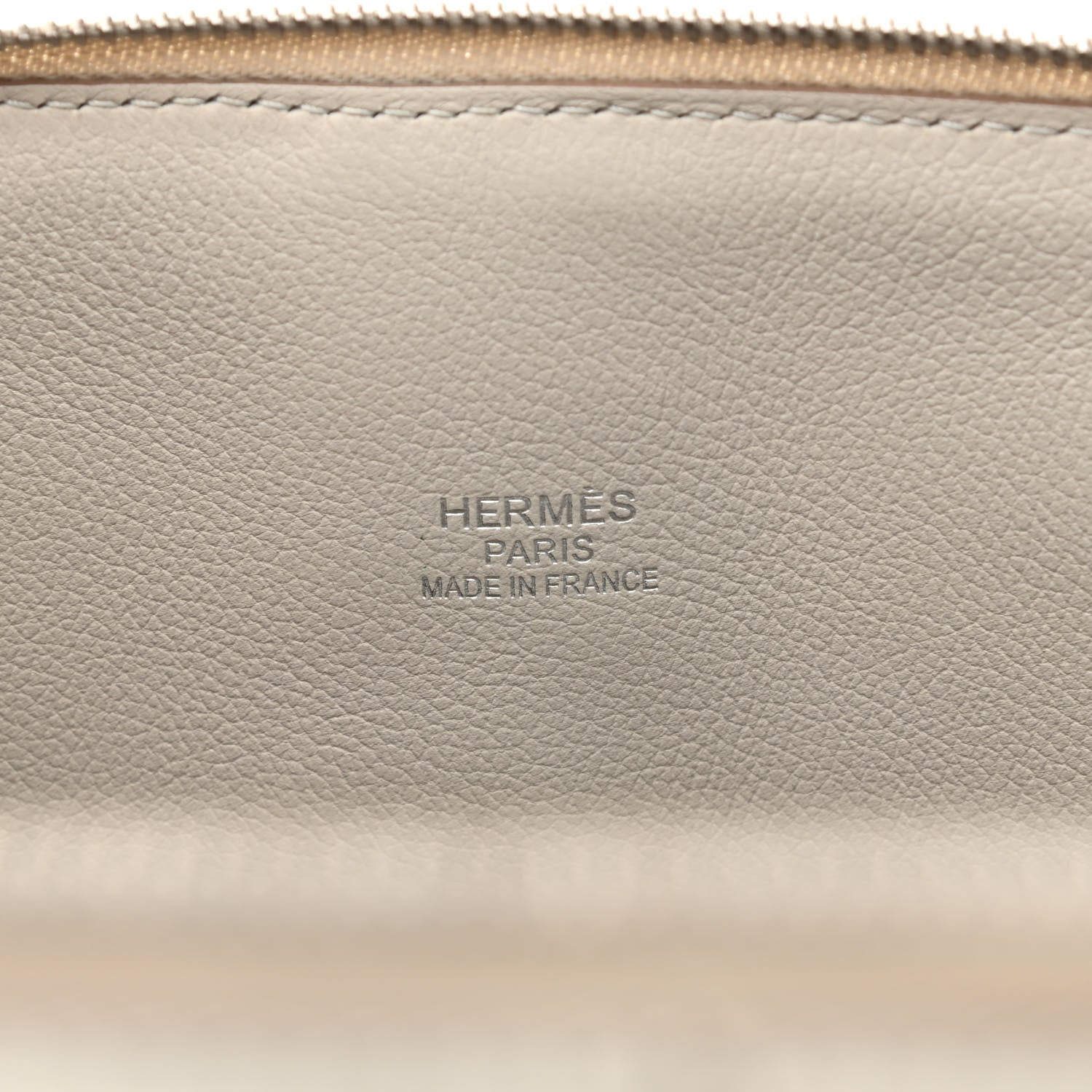 Hermes Evercolor 1923 Bolide 45 Baseball Bag Gris Perle 6 of 11