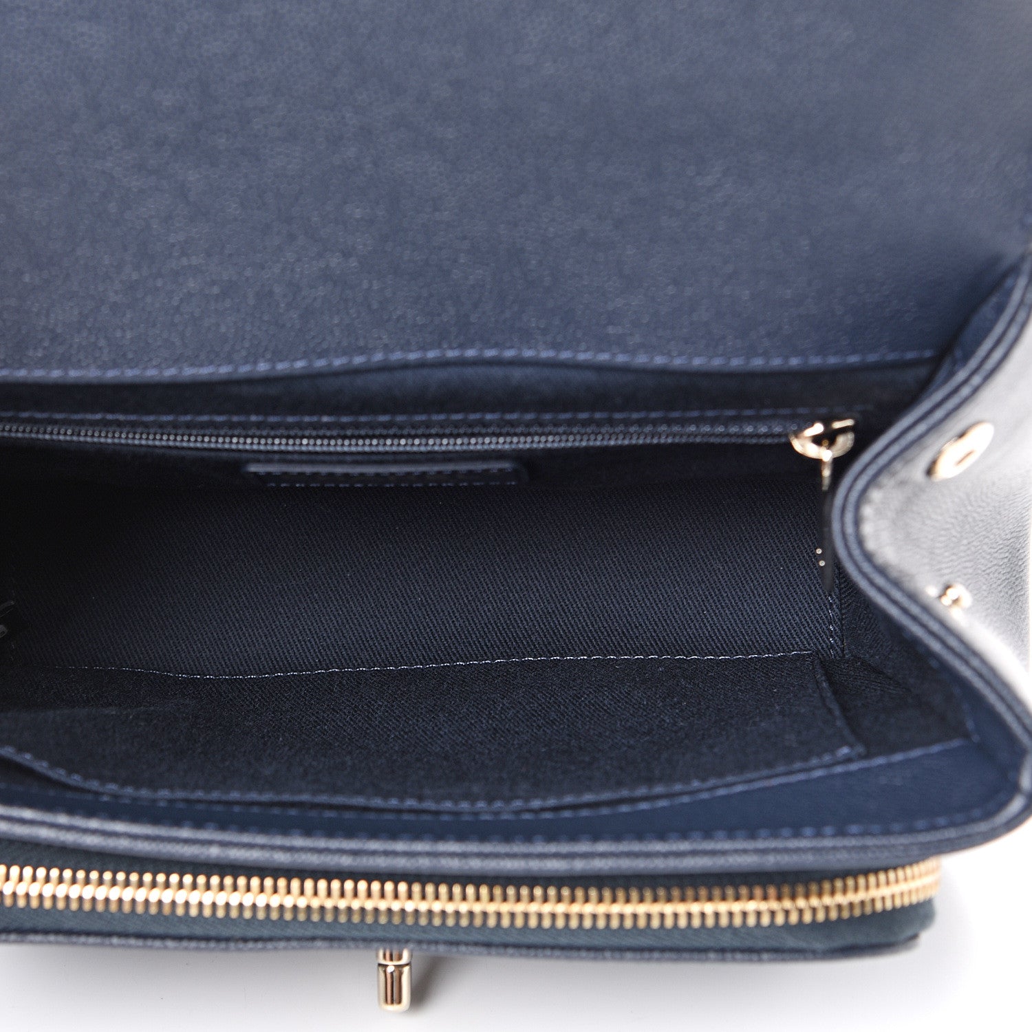 Chanel Caviar Quilted Medium Business Affinity Flap Navy 4 of 10