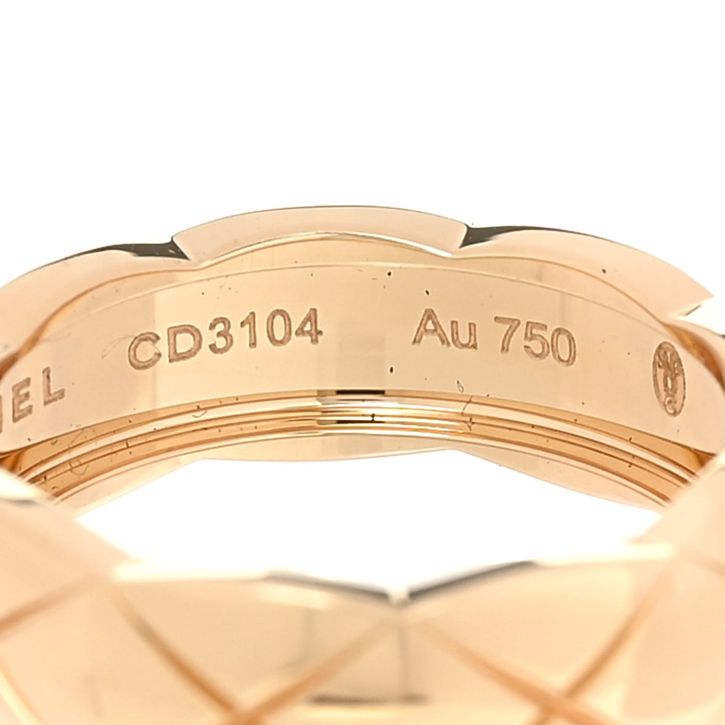 18K Yellow Gold Small Coco Crush Ring 57 8