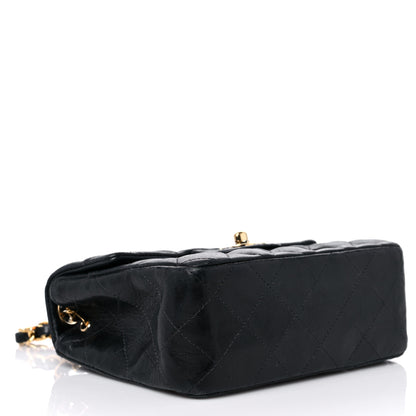 Chanel Lambskin Quilted Mini Square Flap Black 3 of 18