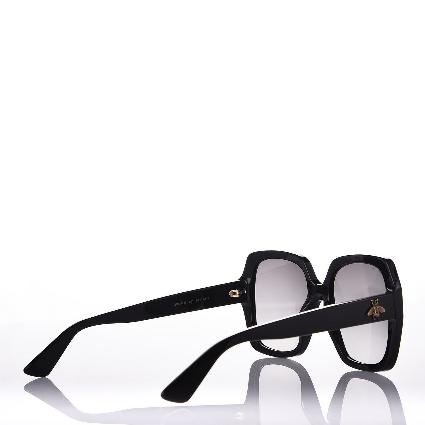 Acetate Square Frame GG 0096S Sunglasses Black