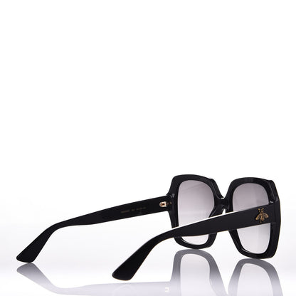 Gucci Acetate Square Frame GG 0096S Sunglasses Black 4 of 8