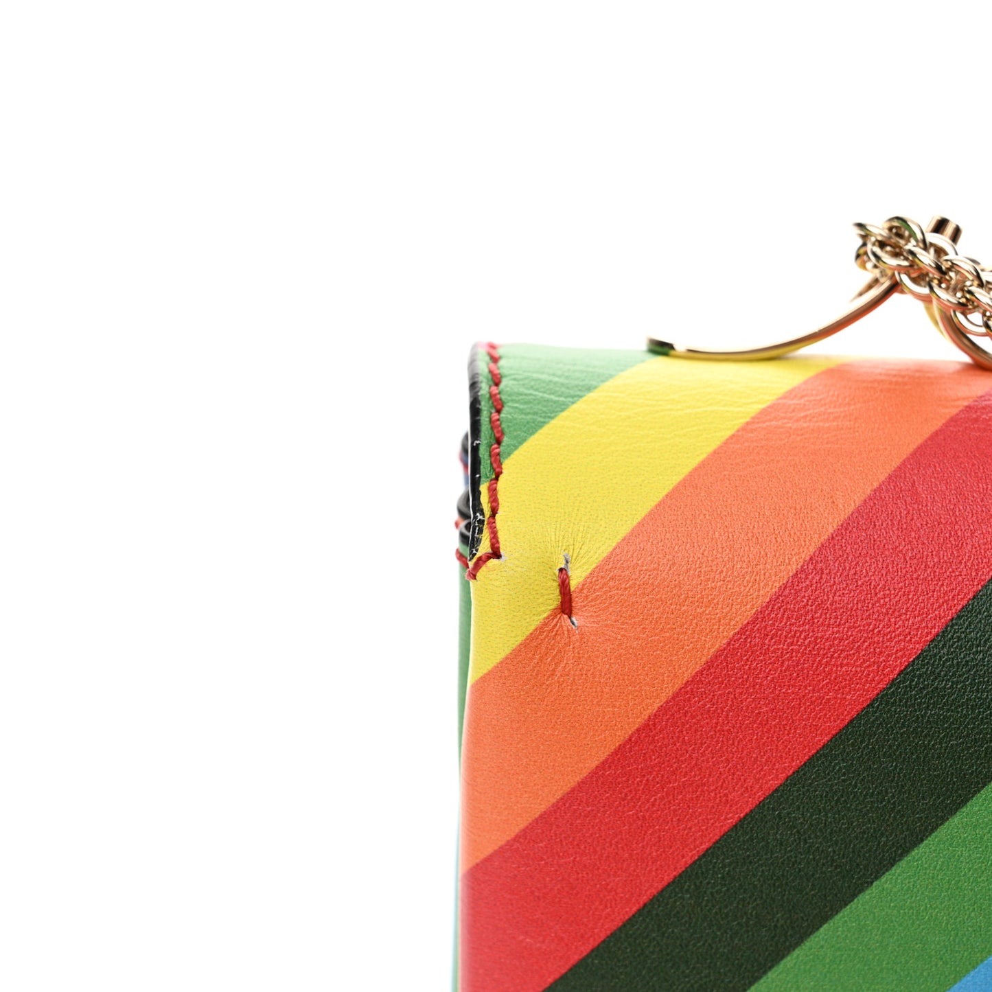 Vitello 1973 Va Va Voom Chain Shoulder Bag Multicolor