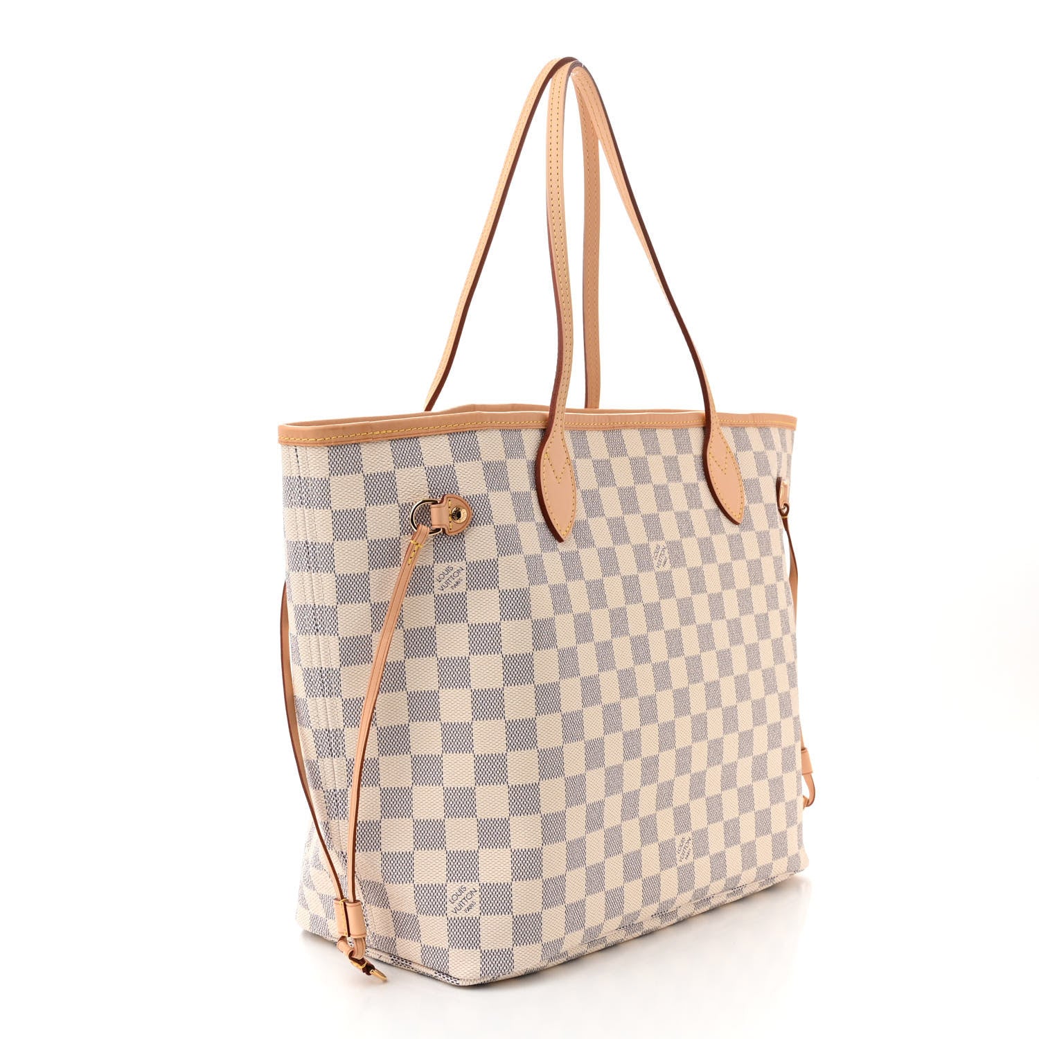 Louis Vuitton Damier Azur Neverfull MM 3 of 10