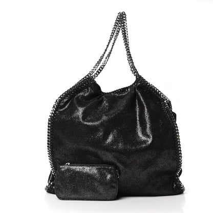Stella McCartney Shaggy Deer Big Falabella Tote Ruthenium 3 of 10
