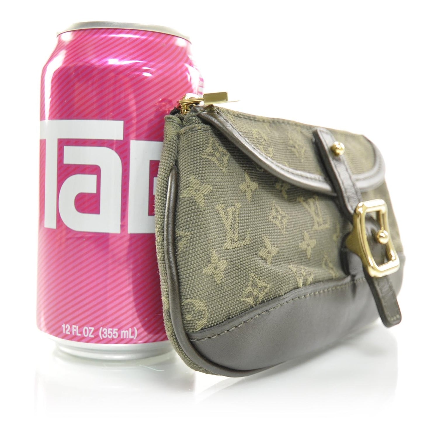 Mini Monogram Anne Sophie Pochette Clutch Kaki
