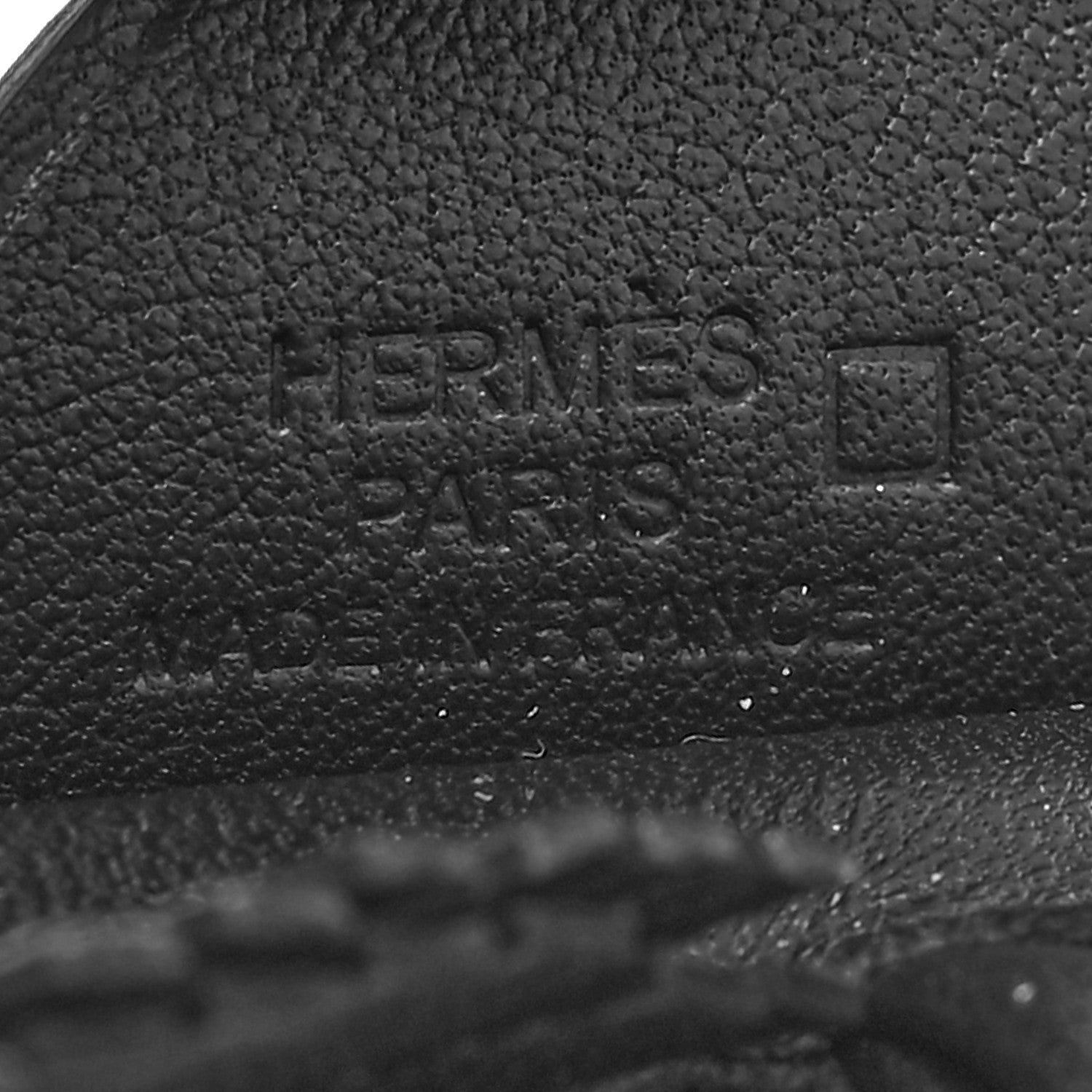 Hermes Milo Lambskin Matte Alligator Touch Grigri Rodeo Pegase Horse Bag Charm PM Black 3 of 4