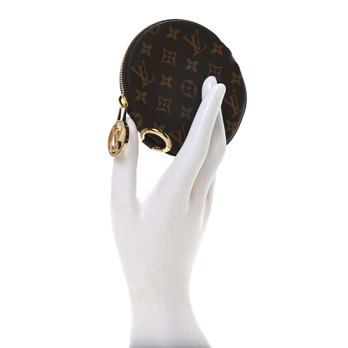 Mini Monogram Trio Pouch Round Coin Purse