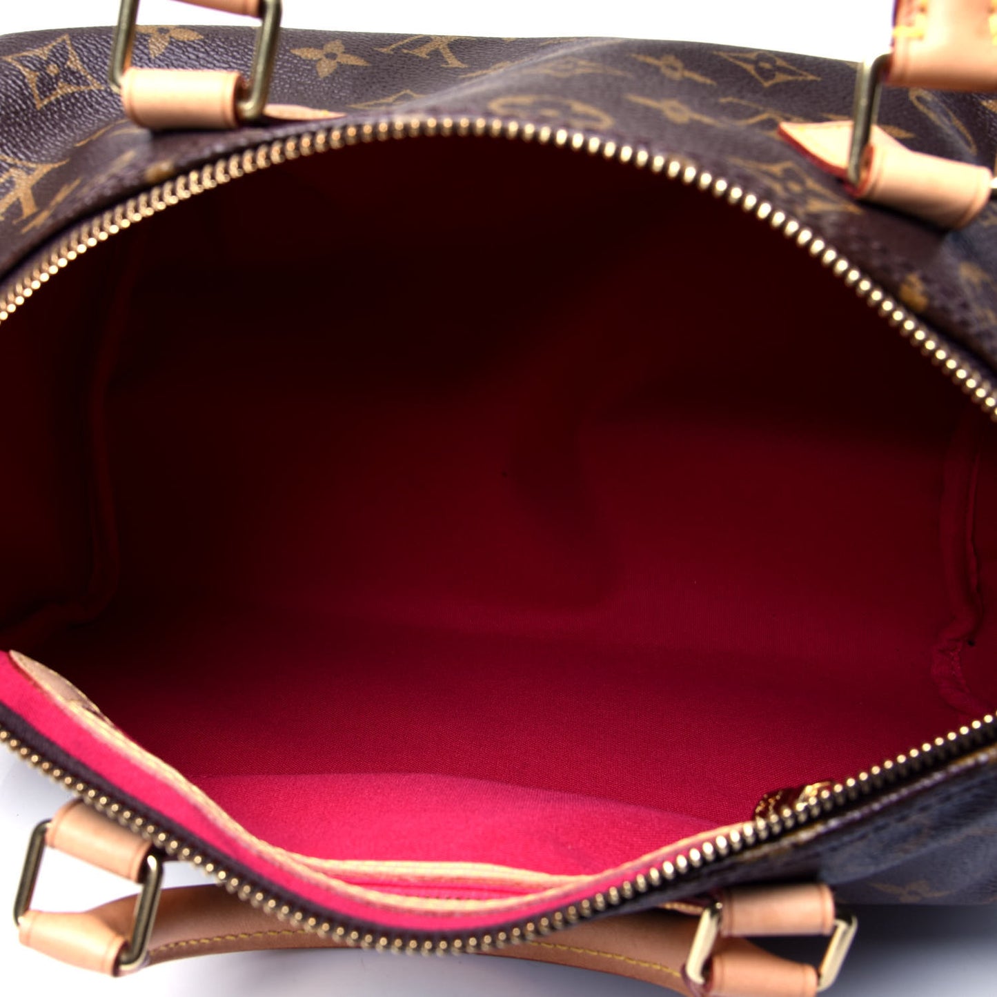 Monogram My LV Heritage Speedy 30 Black Fuchsia