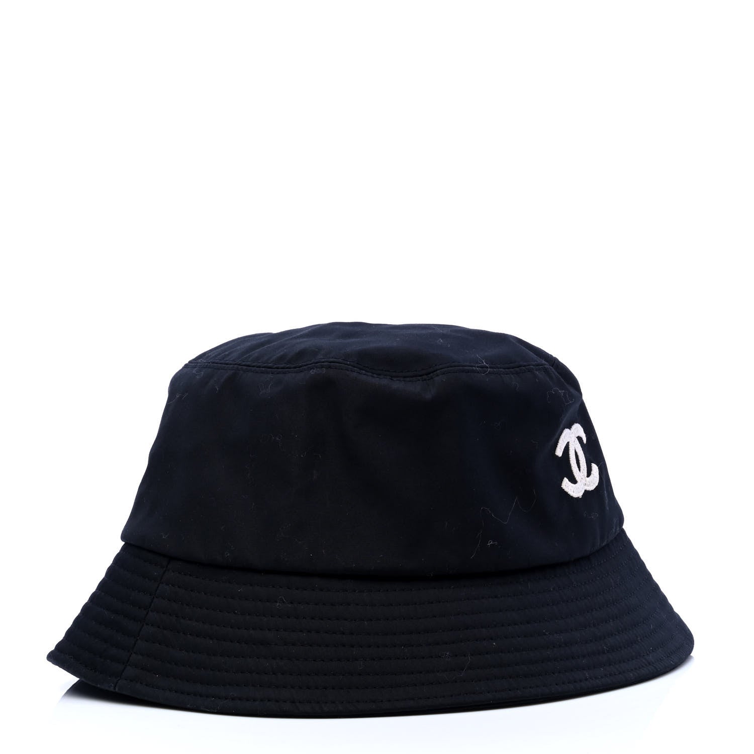 Chanel Canvas CC Bucket Hat M Black 1 of 5
